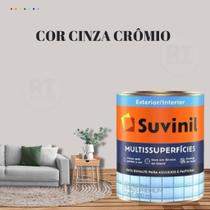 Tinta Epóxi Base Água Suvinil Cor Cinza Multissuperfícies Antimofo Lavável 800ml