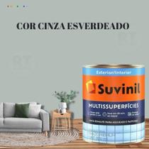 Tinta Epóxi Base Água Suvinil Cor Cinza Multissuperfícies Antimofo Lavável 800ml