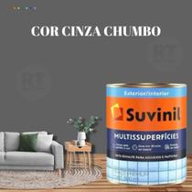 Tinta Epóxi Base Água Suvinil Cor Cinza Multissuperfícies Antimofo Lavável 800ml