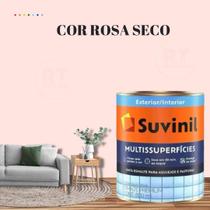 Tinta Epóxi Base Água Suvinil Multissuperfícies Antimofo Cor Rosa Lavável 800ml