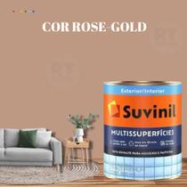 Tinta Epóxi Base Água Suvinil Multissuperfícies Antimofo Cor Rosa Lavável 800ml