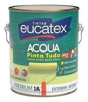 Tinta Epoxi Branca Eucatex Água Para Azulejos Pisos E Madeira 3,6l Tinta Epoxi Branca Eucatex Água Para Azulejos Pisos E Madeira 3,6l