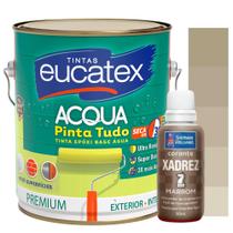 Tinta Epóxi Branco Base Agua 3,6L p/ Azulejo Banheiro Cozinha + Corante Colorido