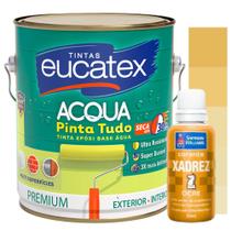 Tinta Epóxi Branco Base Agua 3,6L p/ Azulejo Banheiro Cozinha + Corante Colorido