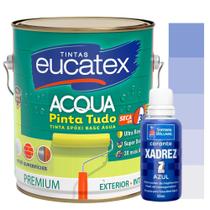 Tinta Epóxi Branco Base Agua 3,6L p/ Azulejo Banheiro Cozinha + Corante Colorido