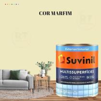 Tinta Epoxi Cozinhas e Banheiros Cor Amarelo Multissuperfícies 800ml Suvinil Base Água Antimofo Lavável.