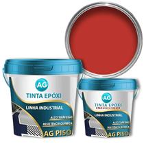Tinta Epoxi Industrial Vermelho Flamejante AG - RAL3000 Tinta Epoxi Industrial Vermelho Flamejante AG - RAL3000
