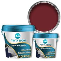 Tinta Epoxi Industrial Vermelho Roxo AG - RAL3004