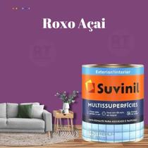 Tinta Epóxi Suvinil Multissuperfícies Antimofo Base Água Cor Roxo Lavável 800ml