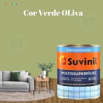 Tinta Epóxi Suvinil Multissuperfícies Antimofo Base Água Cor Verde Lavável 800ml
