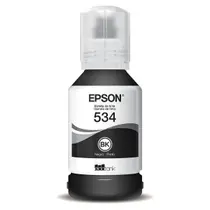 Tinta Epson 534 T534120 T534120AL Preto Original para EcoTank M1120 M1180 M2140 M2170 M3180 120ml Tinta Epson 534 T534120 T534120AL Preto Original para EcoTank M1120 M1180 M2140 M2170 M3180 120ml
