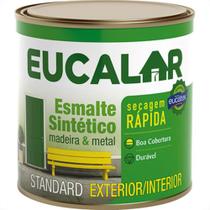 Tinta Esmalte. 1/4 (900ml) Sintetico Eucalar Amarelo Tinta Esmalte. 1/4 (900ml) Sintetico Eucalar Amarelo