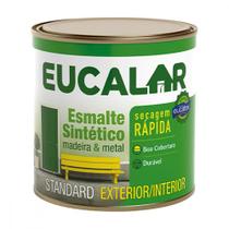 Tinta Esmalte. 1/4 (900ml) Sintetico Eucalar Preto Tinta Esmalte. 1/4 (900ml) Sintetico Eucalar Preto