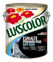 Tinta Esmalte Acetinado Base Água Preto 3.600l Lukscolor Tinta Esmalte Acetinado Base Água Preto 3.600l Lukscolor