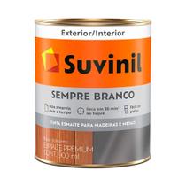 Tinta Esmalte Acetinado Sempre Branco Suvinil 900ml