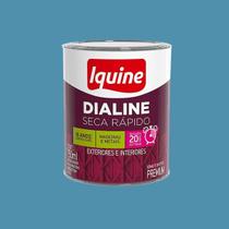 Tinta Esmalte Azul Mar Dialine 0,750L - Acabamento Brilhante para Metais e Madeiras Tinta Esmalte Azul Mar Dialine 0,750L - Acabamento Brilhante para Metais e Madeiras