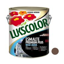 Tinta Esmalte Base Água 3.6lt Lukscolor Tabaco