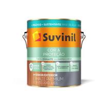 Tinta Esmalte Base Água Cor e Proteção Fosco Preto 3,6L Suvinil