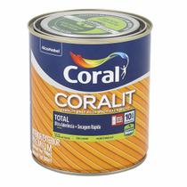 Tinta Esmalte Base Agua Coralit 900ml Branco Brilhante Coral