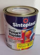 Tinta Esmalte Base Água PINTAR+RÁPIDO Brilhante Branco - Sinteplast