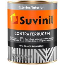Tinta Esmalte Brilhante Contra Ferrugem 900ml Branco - 50578915 - SUVINIL Tinta Esmalte Brilhante Contra Ferrugem 900ml Branco - 50578915 - SUVINIL