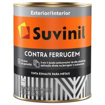 Tinta Esmalte Brilhante Contra Ferrugem 900ml Cinza Escuro - 50581372 - SUVINIL Tinta Esmalte Brilhante Contra Ferrugem 900ml Cinza Escuro - 50581372 - SUVINIL