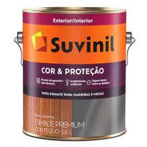 Tinta Esmalte Brilhante Suvinil Cor e Proteção 3,6L