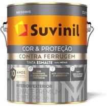 Tinta Esmalte Contra Ferrugem Brilhante 3,6l Branco Suvinil