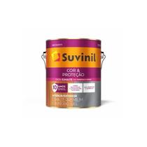 Tinta esmalte cor & proteção cinza escuro brilhante 3,6l suvinil