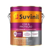 Tinta Esmalte Cor & Proteção Fosco Preto Galão 3,6 Litros Suvinil Tinta Esmalte Cor & Proteção Fosco Preto Galão 3,6 Litros Suvinil