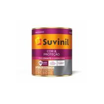 Tinta esmalte cor & proteção marrom brilhante 0,9l suvinil