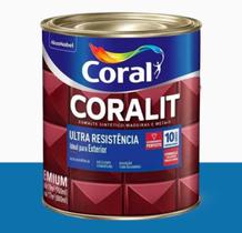 Tinta Esmalte Coralit Alto Brilho Coral - Diversas Cores - 900ml