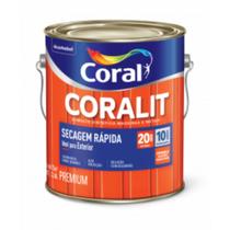 Tinta Esmalte Coralit Secagem Rápida Brilhante 3,0L Cores