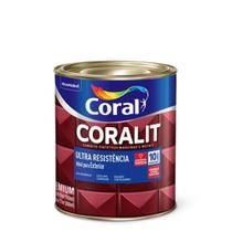 Tinta Esmalte Coralit Ultra Resistência Vermelho Goya Brilhante 900ml - Coral/Akzonobel