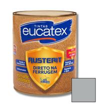 Tinta Esmalte Direto Na Ferrugem Eucatex 900ml Portão Janela Metal Ferro Alumínio Rusterit Cores