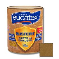 Tinta Esmalte Direto Na Ferrugem Eucatex 900ml Portão Janela Metal Ferro Alumínio Rusterit Cores