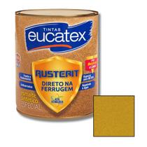 Tinta Esmalte Direto Na Ferrugem Eucatex 900ml Portão Janela Metal Ferro Alumínio Rusterit Cores