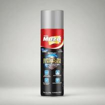 Tinta Esmalte Direto na Ferrugem Maza Spray Prata Lunar Metalico Anticorrosivo 400ml