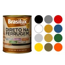Tinta Esmalte Direto Na Ferrugem Resistente 3,6 Litros Brasilux