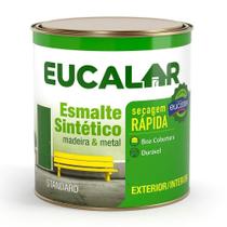 Tinta Esmalte Eucalar Brilhante 900 Azul Franca