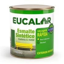 Tinta Esmalte Eucalar Brilhante 900ml Verde Folha