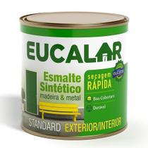Tinta Esmalte Eucalar Brilhante Preto 225ml Tinta Esmalte Eucalar Brilhante Preto 225ml