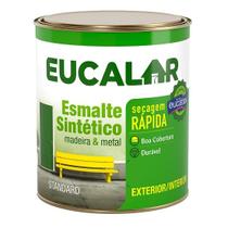 Tinta Esmalte Eucalar Marrom Brilhante 1/4 -900ml