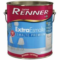 Tinta Esmalte Extra Acetinado Renner Branco - 3,6lt