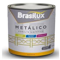 Tinta Esmalte Extra Rápido 3,6 l Cinza Grafite Brasilux - BRASILUX TINTAS Tinta Esmalte Extra Rápido 3,6 l Cinza Grafite Brasilux - BRASILUX TINTAS