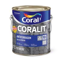 Tinta Esmalte Ferrolack Antiferrugem Branco 3.6 litros - Coral