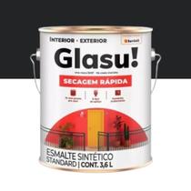 Tinta Esmalte Fosco Secagem Rápida Glasurit Preto 3.6l - Suvinil
