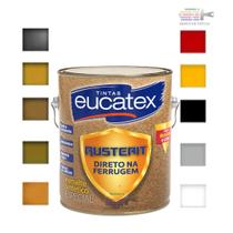 Tinta Esmalte Hammerite Direto Na Ferrugem - Eucatex 900ml