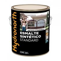 Tinta Esmalte Hydronorth Standard Brilhante Para Metais E Madeiras 3,6L Vermelho 00043456