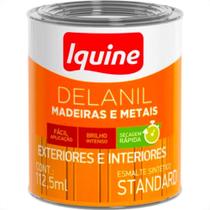 Tinta Esmalte Iquine Delanil Standart 112Ml Mini Lata Branco Neve Tinta Esmalte Iquine Delanil Standart 112Ml Mini Lata Branco Neve